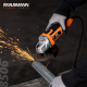 KRAUSMANN ΓΩΝΙΑΚΟΣ ΤΡΟΧΟΣ Ø125 900W (8506)