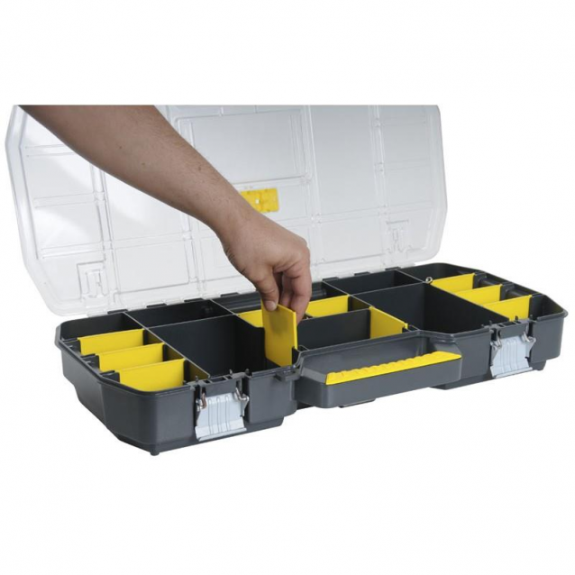 STANLEY ΑΝΟΙΧΤΗ ΕΡΓΑΛΕΙΟΘΗΚΗ 24" ΜΕ ΑΠΟΣΠΩΜΕΝΗ ΤΑΜΠΑΚΙΕΡΑ (1-97-514)