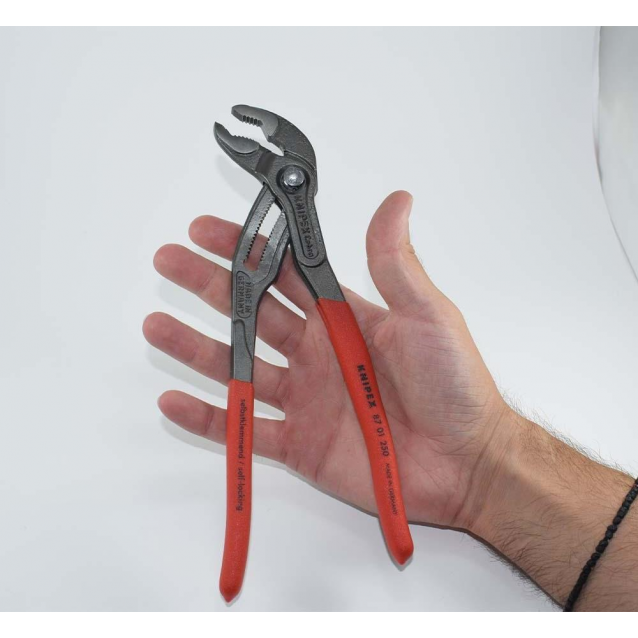 KNIPEX ΓKAZOTANAΛIA COBRA ΨIΛH MONΩΣH NO250MM (8701250)